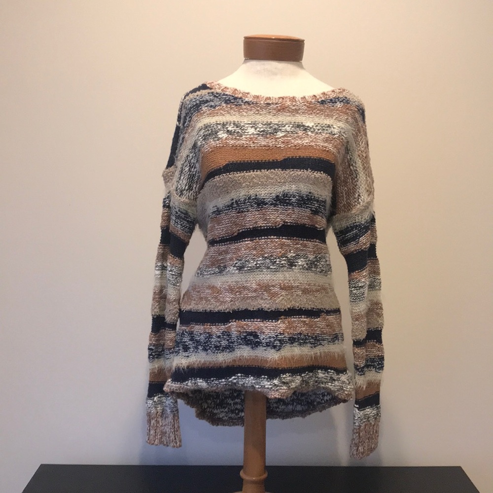 American Eagle, high low, oversized sweater
